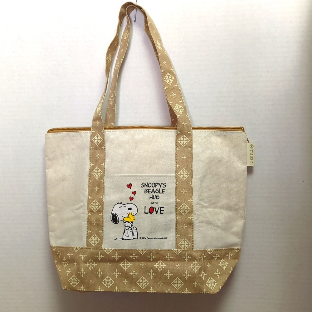 Snoopy &Woodstock Tote Bag